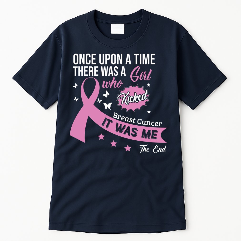 Breast Cancer Fight Cancer Ribbon Tall T-Shirt