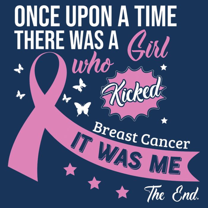 Breast Cancer Fight Cancer Ribbon Drawstring Bag