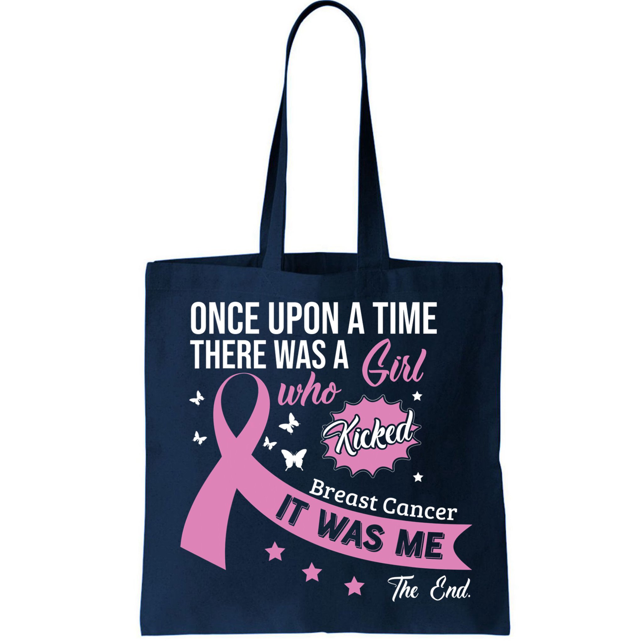 Breast Cancer Fight Cancer Ribbon Bag