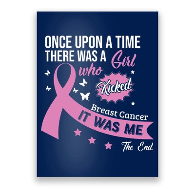 Breast Cancer Fight Cancer Ribbon Poster