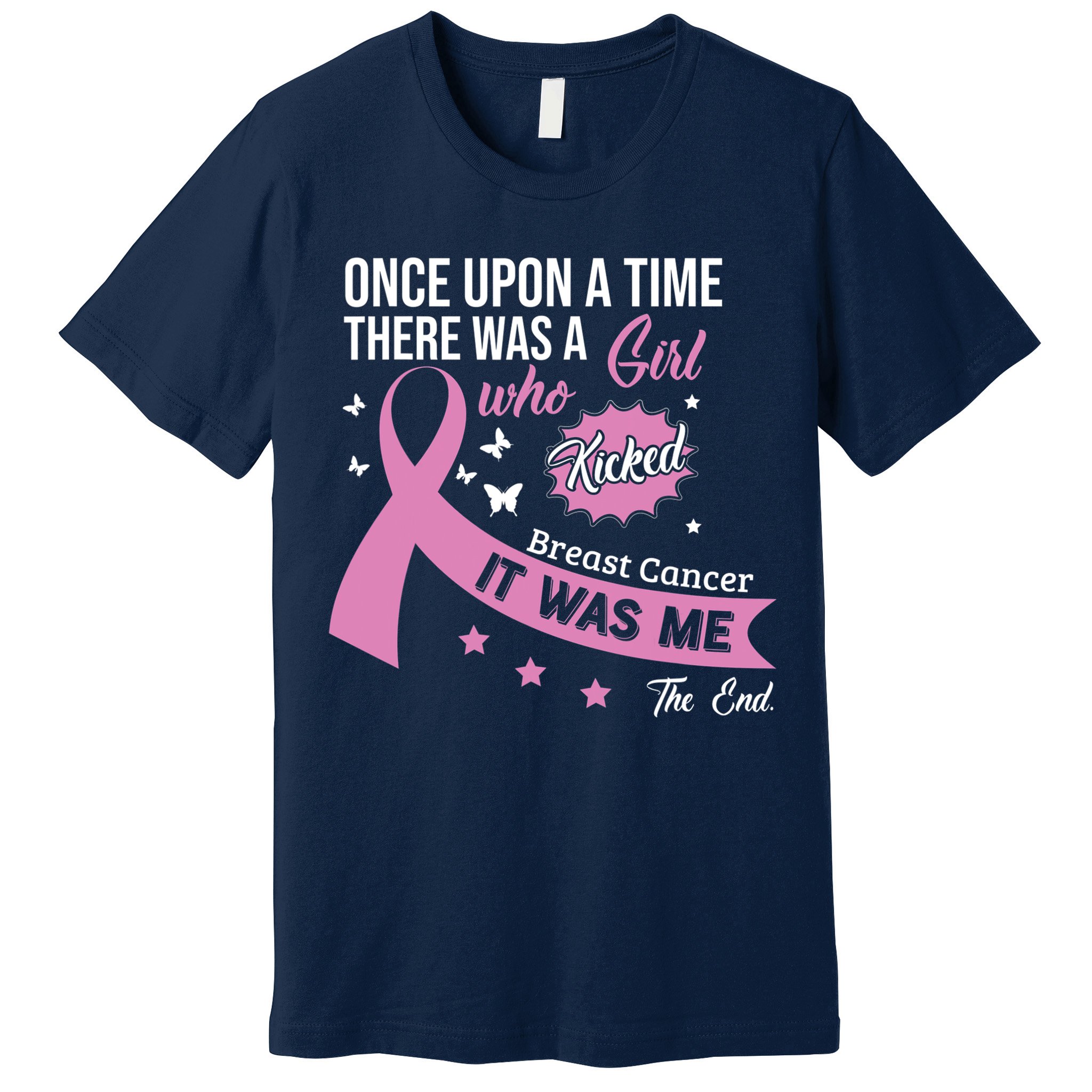 Breast Cancer Fight Cancer Ribbon Premium T-Shirt