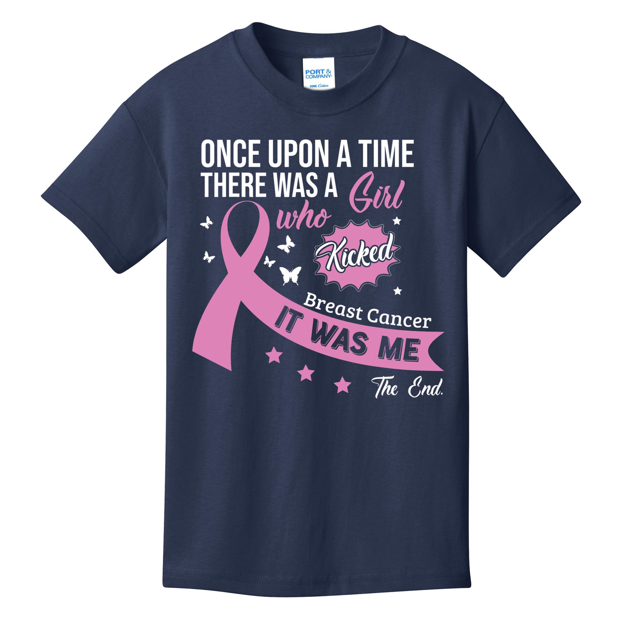 Breast Cancer Fight Cancer Ribbon Kids T-Shirt