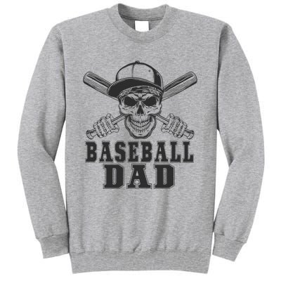 Baseball Clothes For Dad Coach For FatherS Day Baseball Fan Tall Sweatshirt