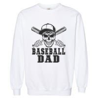 Baseball Clothes For Dad Coach For FatherS Day Baseball Fan Garment-Dyed Sweatshirt