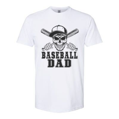 Baseball Clothes For Dad Coach For FatherS Day Baseball Fan Softstyle CVC T-Shirt