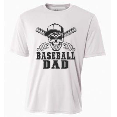 Baseball Clothes For Dad Coach For FatherS Day Baseball Fan Cooling Performance Crew T-Shirt