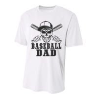 Baseball Clothes For Dad Coach For FatherS Day Baseball Fan Performance Sprint T-Shirt