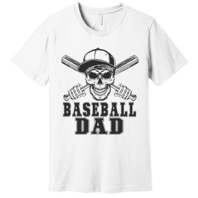 Baseball Clothes For Dad Coach For FatherS Day Baseball Fan Premium T-Shirt