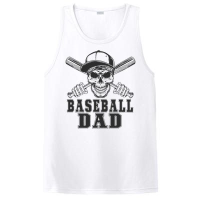 Baseball Clothes For Dad Coach For FatherS Day Baseball Fan PosiCharge Competitor Tank