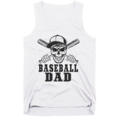 Baseball Clothes For Dad Coach For FatherS Day Baseball Fan Tank Top