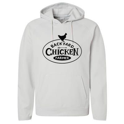 Backyard Chicken Farmer Chicken Lover Cute Performance Fleece Hoodie