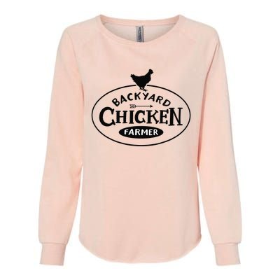 Backyard Chicken Farmer Chicken Lover Cute Womens California Wash Sweatshirt