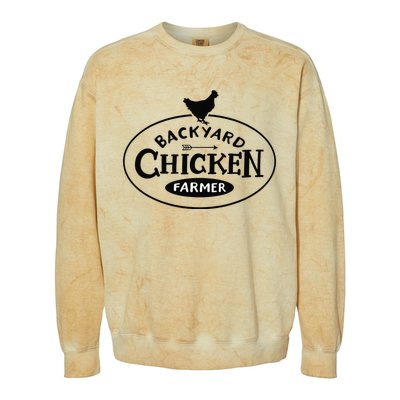 Backyard Chicken Farmer Chicken Lover Cute Colorblast Crewneck Sweatshirt