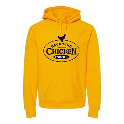 Backyard Chicken Farmer Chicken Lover Cute Premium Hoodie