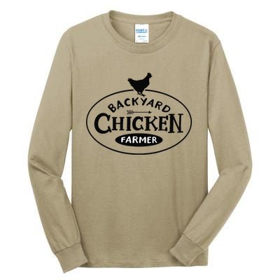 Backyard Chicken Farmer Chicken Lover Cute Tall Long Sleeve T-Shirt