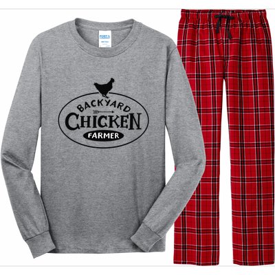 Backyard Chicken Farmer Chicken Lover Cute Long Sleeve Pajama Set