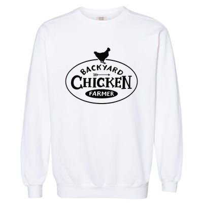 Backyard Chicken Farmer Chicken Lover Cute Garment-Dyed Sweatshirt