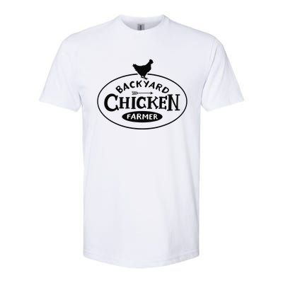 Backyard Chicken Farmer Chicken Lover Cute Softstyle CVC T-Shirt