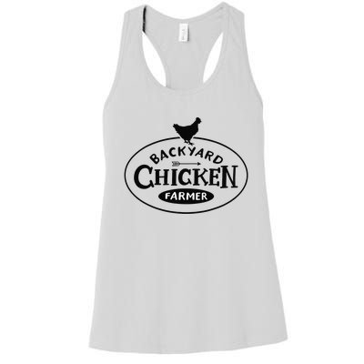 Backyard Chicken Farmer Chicken Lover Cute Women's Racerback Tank