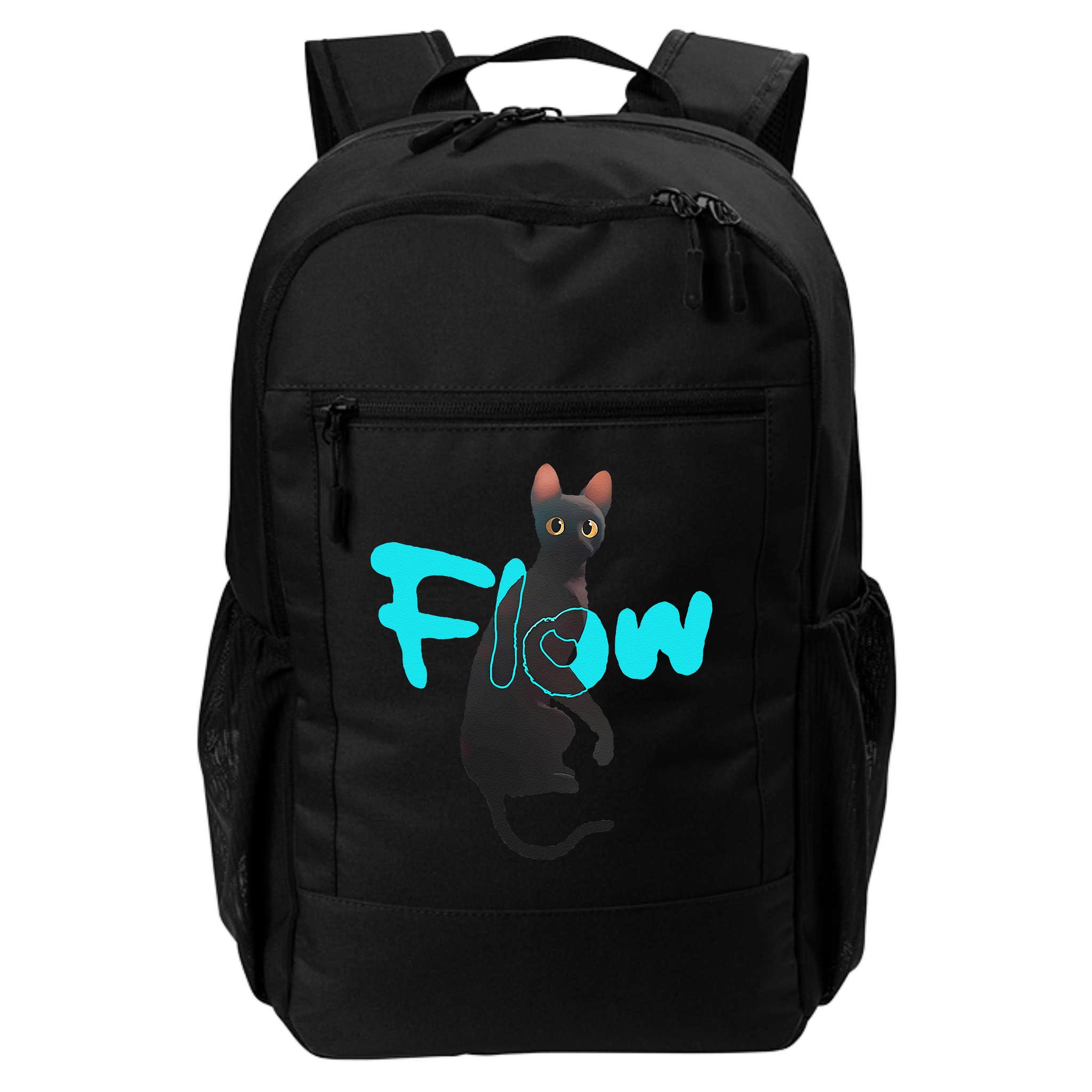 Black Cat Flow For Adult And Backpack