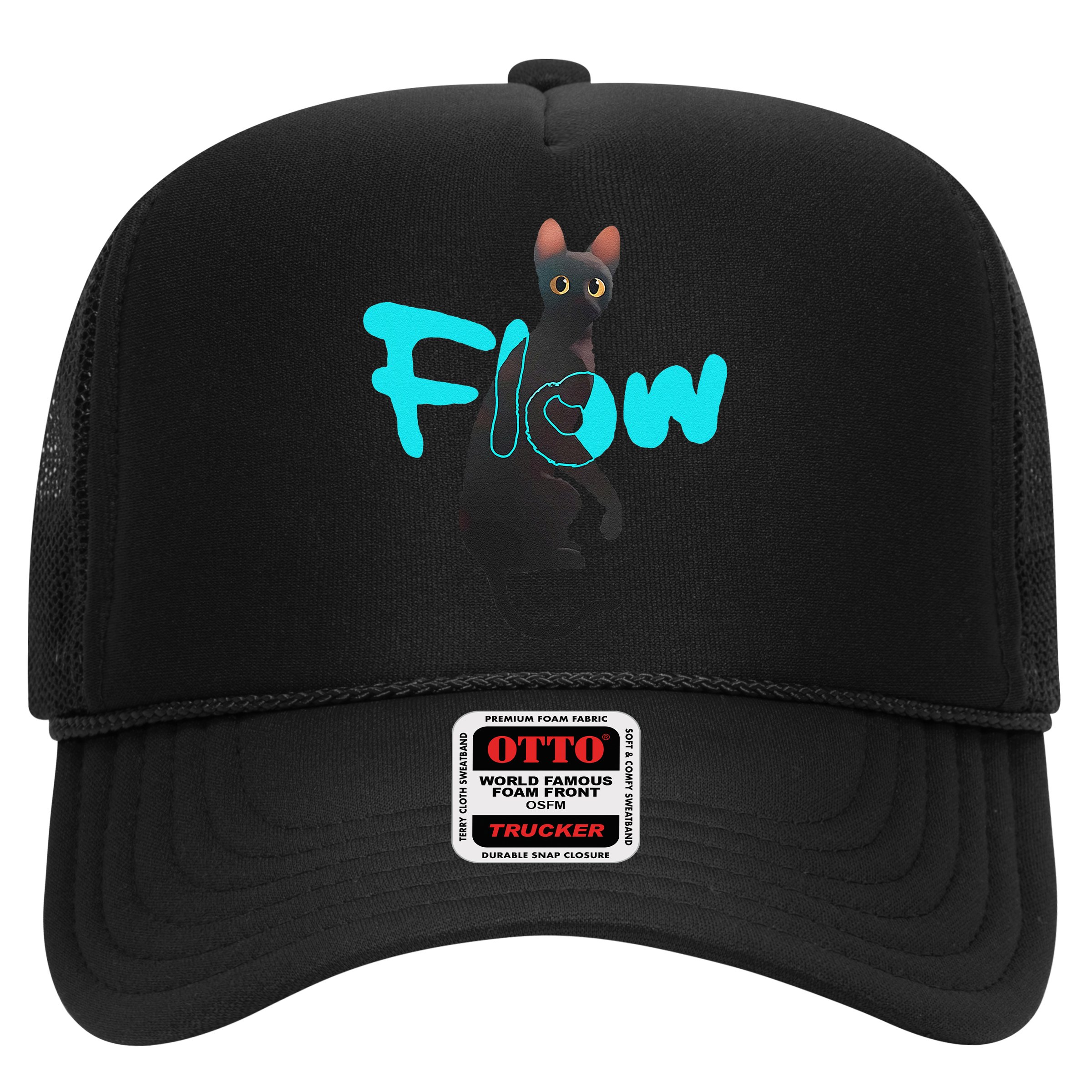 Black Cat Flow For Adult And Hat