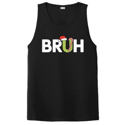 Bruh Christmas Funny Christmas PosiCharge Competitor Tank