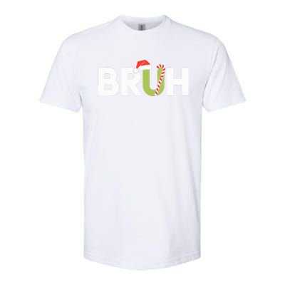 Bruh Christmas Funny Christmas Softstyle CVC T-Shirt