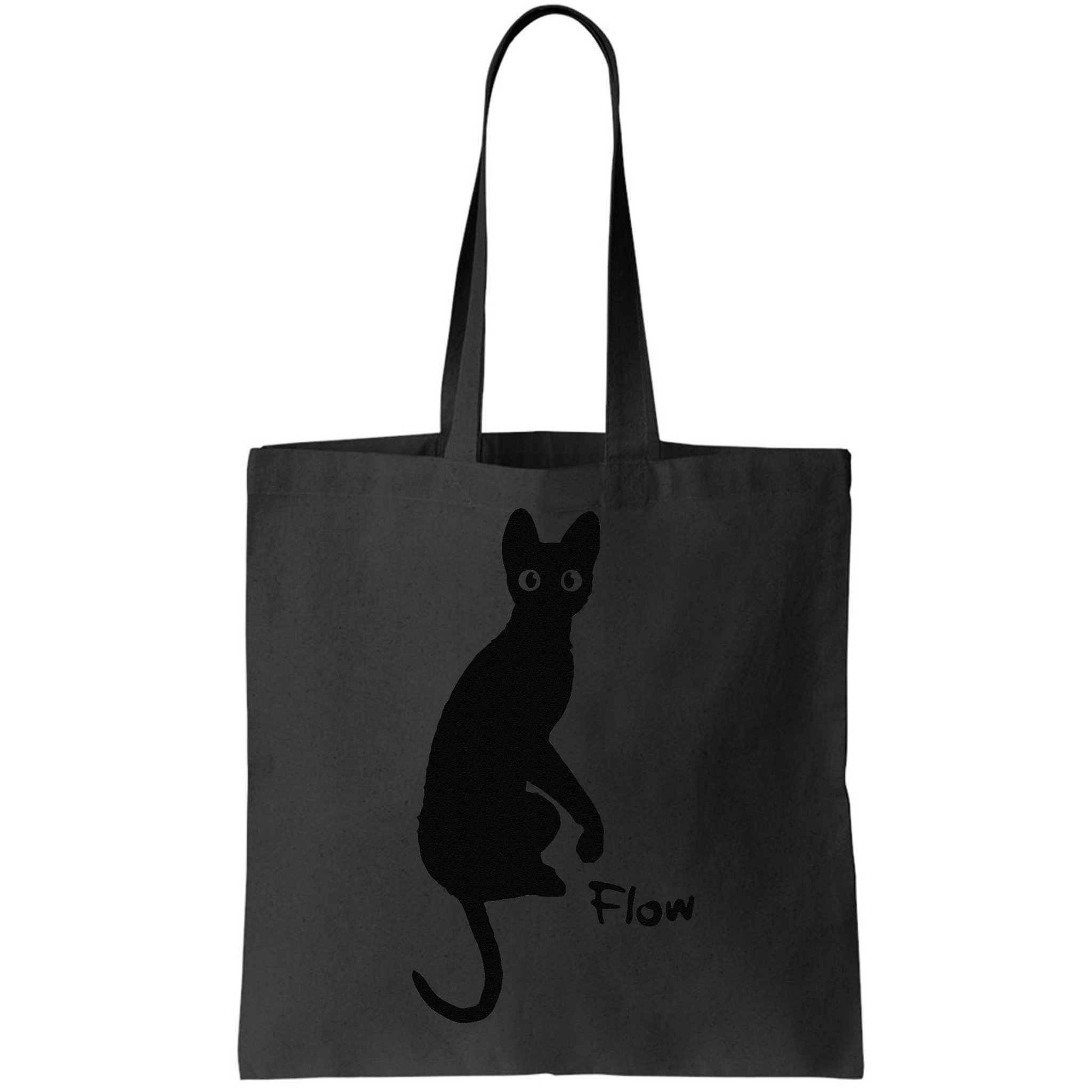 Black Cat Flow Gift Bag