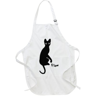 Black Cat Flow Gift Apron