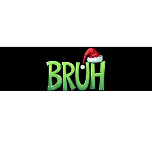 Bruh Christmas Funny Christmas Humor Meme Bumper Sticker