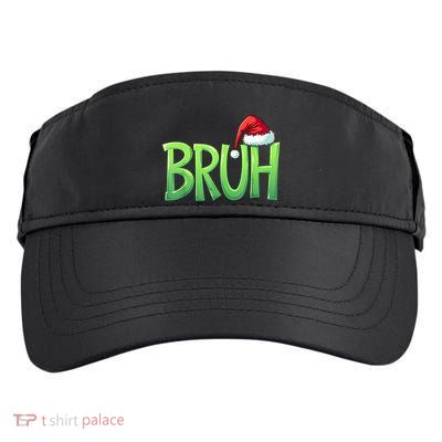 Bruh Christmas Funny Christmas Humor Meme Adult Drive Performance Visor