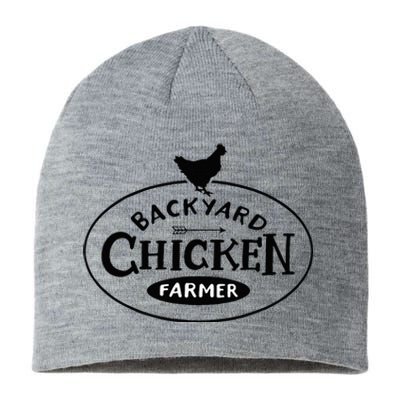 Backyard Chicken Farmer Chicken Lover Cute Sustainable Beanie