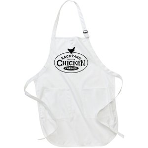 Backyard Chicken Farmer Chicken Lover Cute Full-Length Apron With Pockets