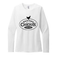 Backyard Chicken Farmer Chicken Lover Cute Womens CVC Long Sleeve Shirt