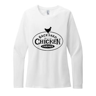 Backyard Chicken Farmer Chicken Lover Cute Womens CVC Long Sleeve Shirt