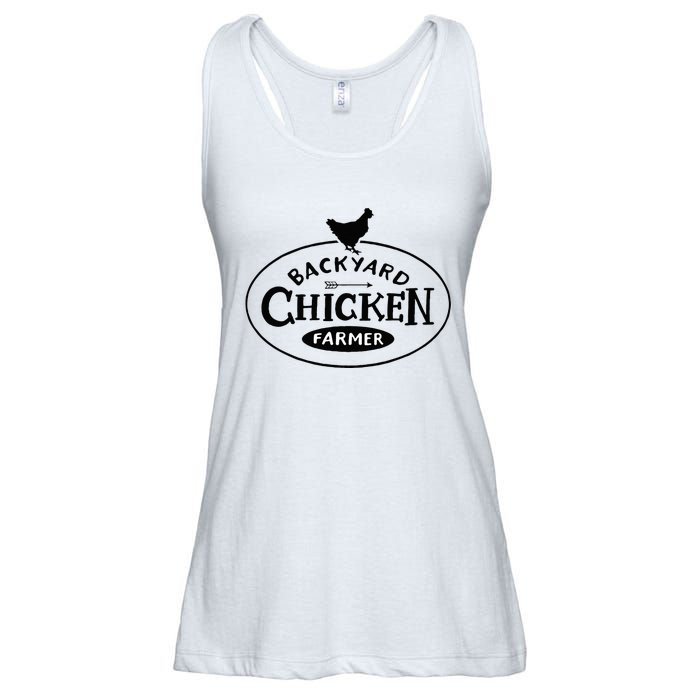 Backyard Chicken Farmer Chicken Lover Cute Ladies Essential Flowy Tank