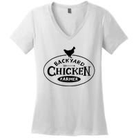 Backyard Chicken Farmer Chicken Lover Cute Women's V-Neck T-Shirt