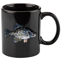 Black Crappie Fish Lucky Crappie Fishing Gift 11oz C Handle Ceramic Mug
