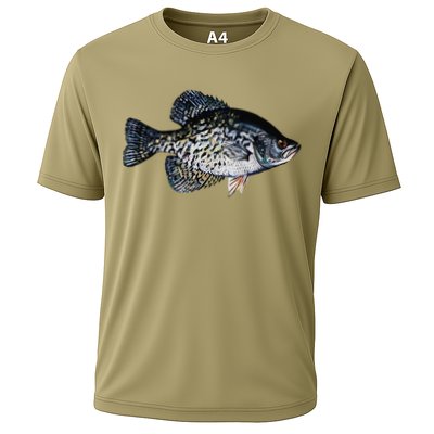 Black Crappie Fish Lucky Crappie Fishing Gift Performance Shirt