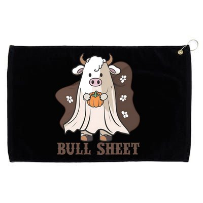 Boo Cow Farm Animals Funny Ghost Halloween Bull Sheet Meaningful Gift Grommeted Golf Towel