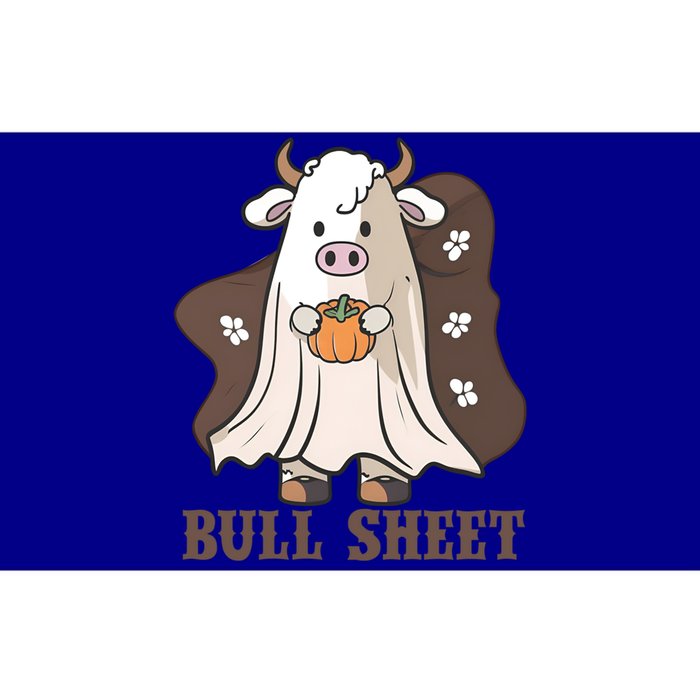 Boo Cow Farm Animals Funny Ghost Halloween Bull Sheet Meaningful Gift Bumper Sticker