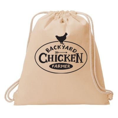 Backyard Chicken Farmer Chicken Lover Cute Drawstring Bag