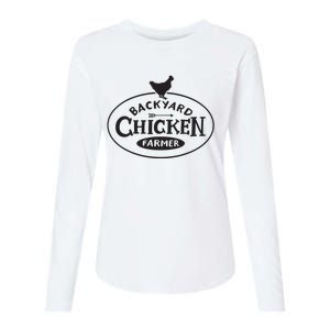 Backyard Chicken Farmer Chicken Lover Cute Womens Cotton Relaxed Long Sleeve T-Shirt