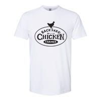 Backyard Chicken Farmer Chicken Lover Cute Softstyle CVC T-Shirt