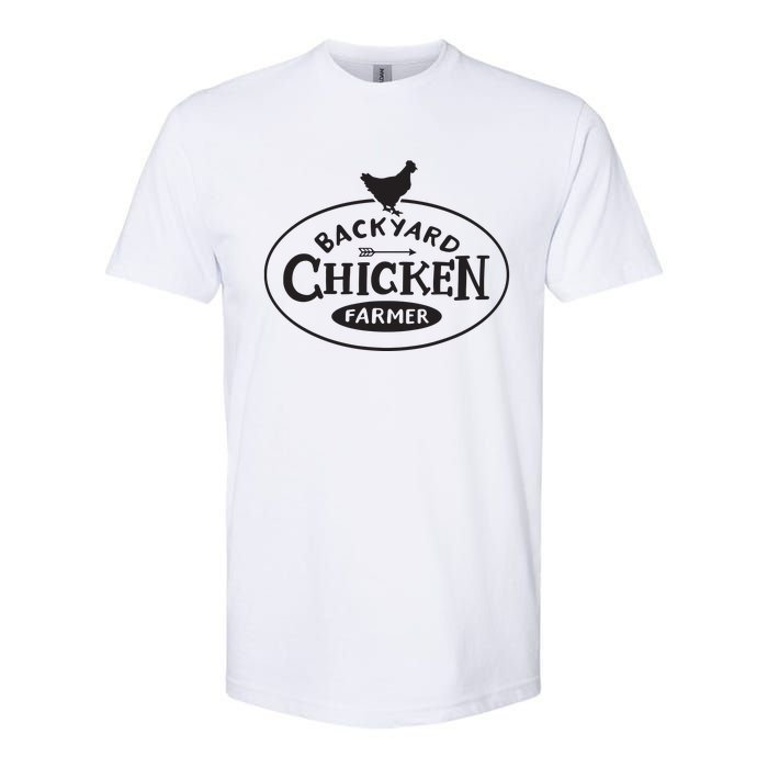 Backyard Chicken Farmer Chicken Lover Cute Softstyle CVC T-Shirt