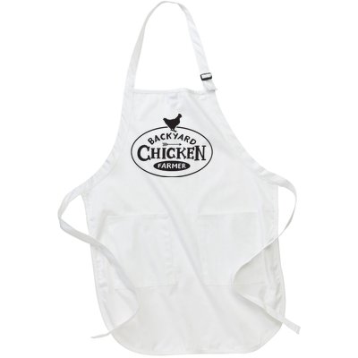 Backyard Chicken Farmer Chicken Lover Cute Full-Length Apron With Pockets