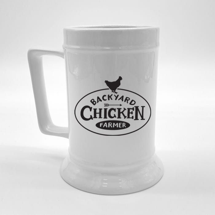 Backyard Chicken Farmer Chicken Lover Cute Beer Stein