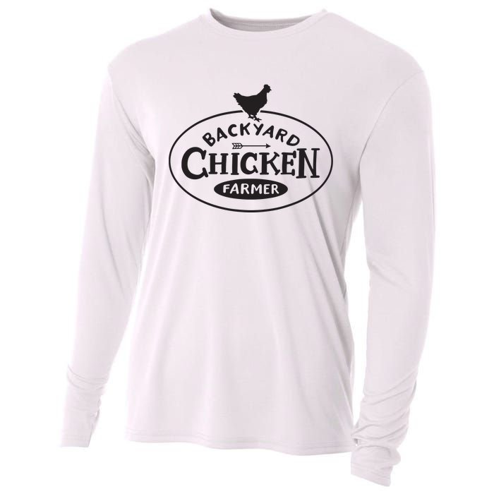 Backyard Chicken Farmer Chicken Lover Cute Cooling Performance Long Sleeve Crew