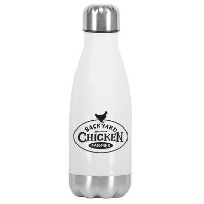 Backyard Chicken Farmer Chicken Lover Cute Stainless Steel Insulated Water Bottle