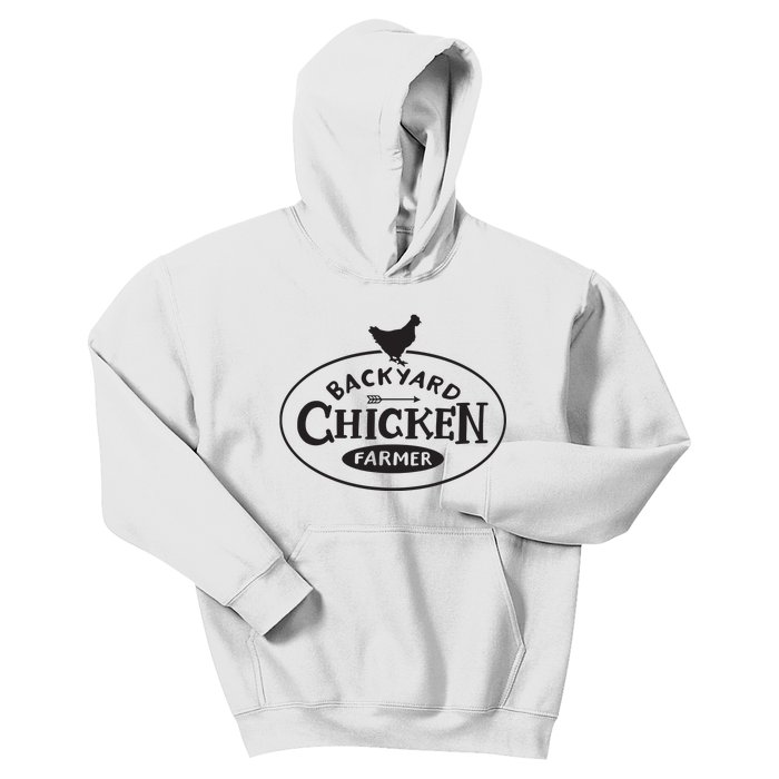 Backyard Chicken Farmer Chicken Lover Cute Kids Hoodie